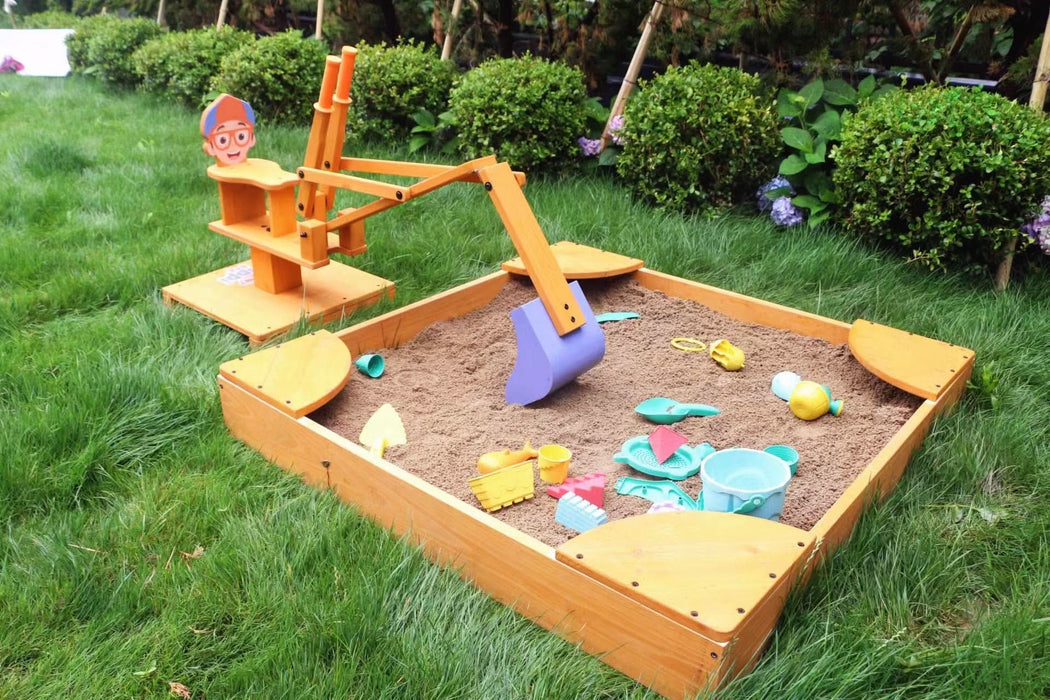 Blippi Excavator Ride-On Toy – Interactive Construction Fun for Kids - Sweatfully