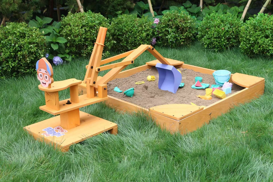 Blippi Excavator Ride-On Toy – Interactive Construction Fun for Kids - Sweatfully