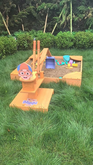 Blippi Excavator Ride-On Toy – Interactive Construction Fun for Kids - Sweatfully