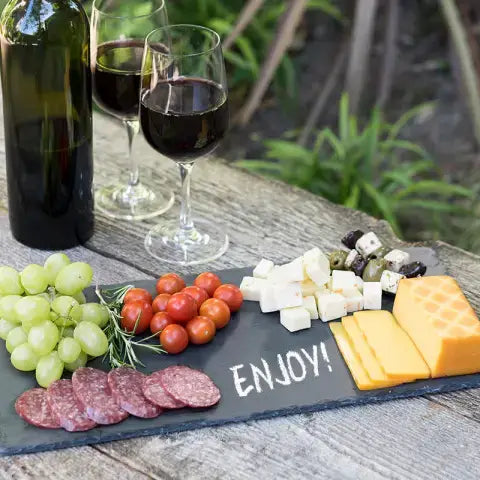 Down Home Slate Cheese Board - Sweatfully