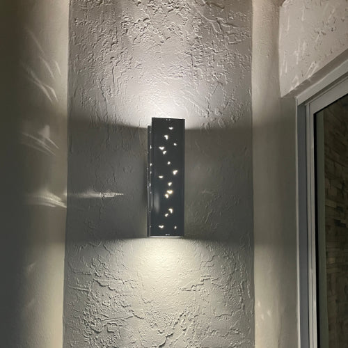 RadiantLight Peek-a-Boo Wall Sconces  - Outdoor Wall Lights - Sweatfully