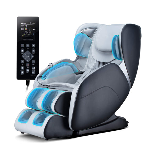 Bosscare Full Body 3D Zero Gravity Shiatsu Recline Massage Chair With Waist Heating (SAK37215) - Sweatfully