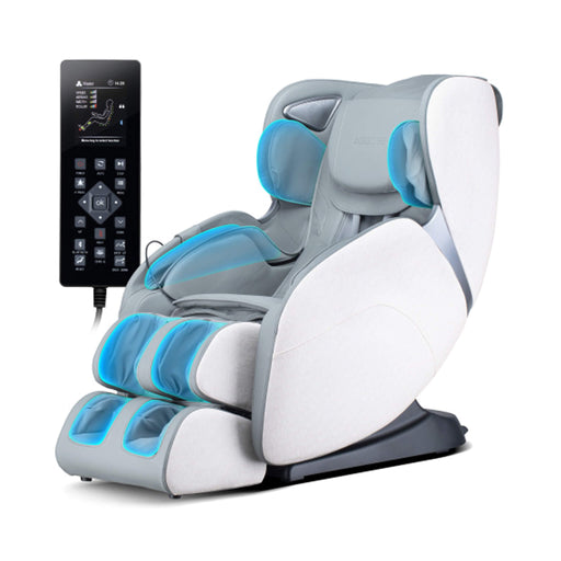 Bosscare Full Body 3D Zero Gravity Shiatsu Recline Massage Chair With Waist Heating (SAK37215) - Sweatfully