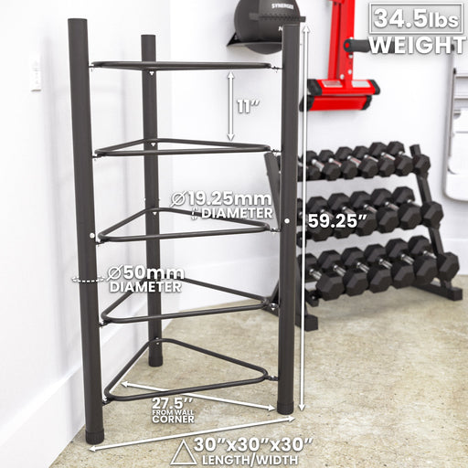 Synergee BOSU Ball Rack - Sweatfully