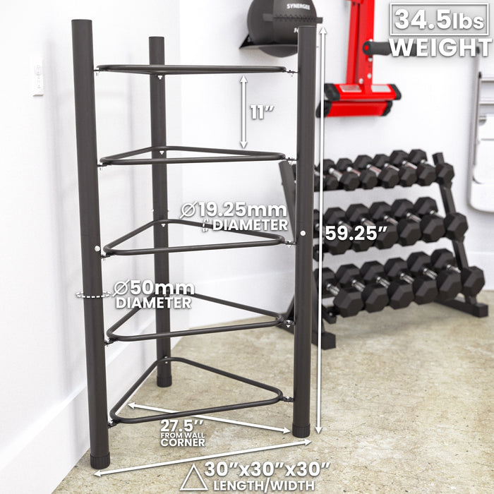 Synergee BOSU Ball Rack - Sweatfully