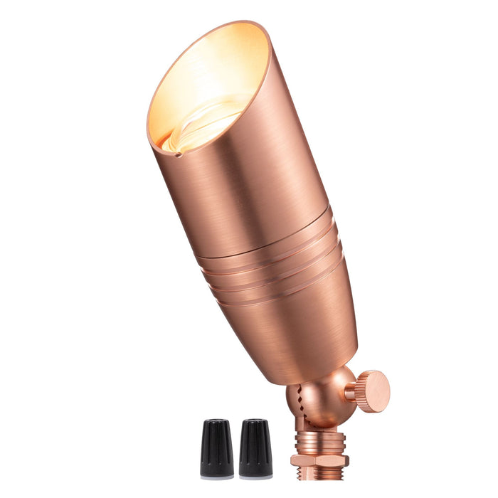 Gardenreet Solid Brass Landscape Spotlight 12V - Bronze/Black/Copper (2105) - Sweatfully