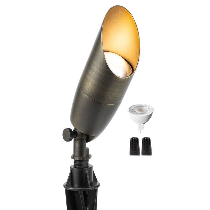 Gardenreet Solid Brass Landscape Spotlights Standard - Bronze (2108) - Sweatfully