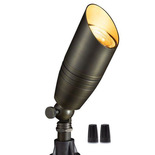 Gardenreet Solid Brass Landscape Spotlight 12V - Bronze/Black/Copper (2105) - Sweatfully
