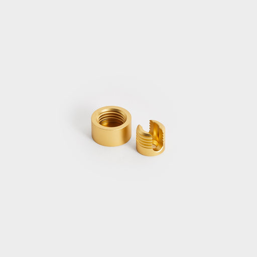 Cable Bracket in Brass - Sweatfully