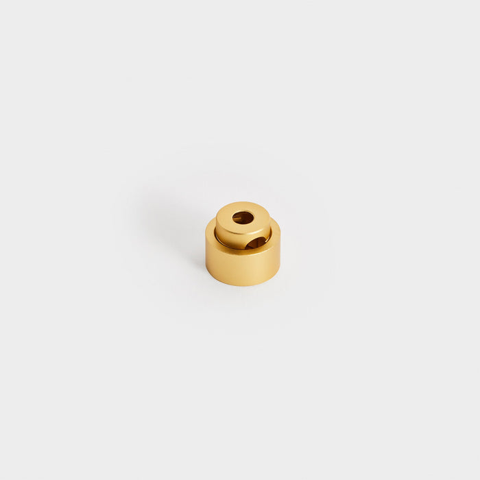 Cable Bracket in Brass - Sweatfully