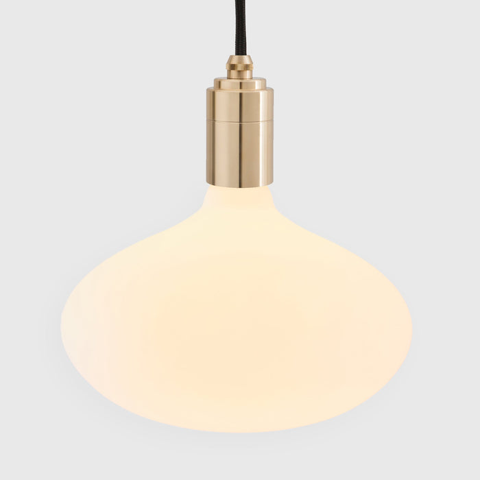 Oval II Plug-In Pendant in Brass - Sweatfully