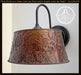 Bronze Copper Embossed Wall Sconce Light Fixture - Sweatfully