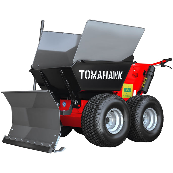 Steel Snow Plow for Power Buggy TBUGGY300e - Sweatfully