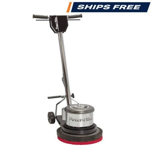 Powr-Flite 13" Classic Metal Floor Machine 1 HP - Sweatfully