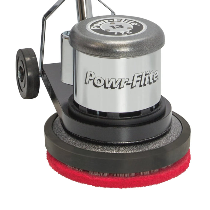 Powr-Flite 13" Classic Metal Floor Machine 1 HP - Sweatfully