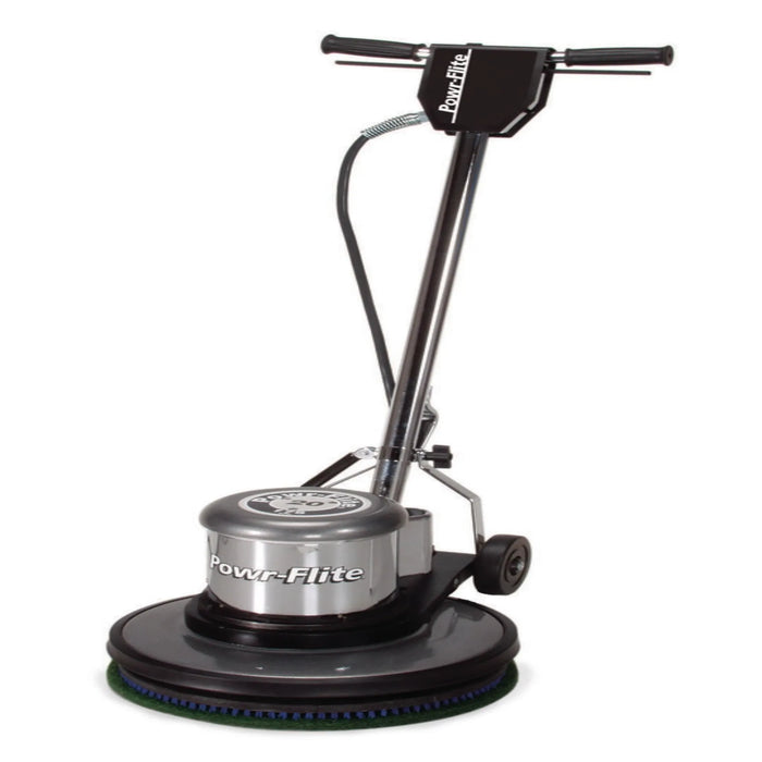 Powr-Flite 17" Classic Metal Floor Machine 1.5 HP - Sweatfully