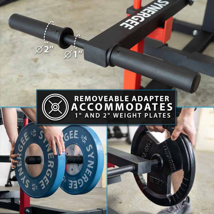Synergee Seated Calf Raise Machine - Sweatfully