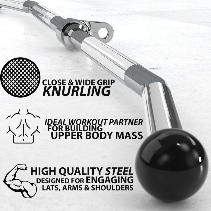 Synergee Lat Bar Cable Attachment - Sweatfully