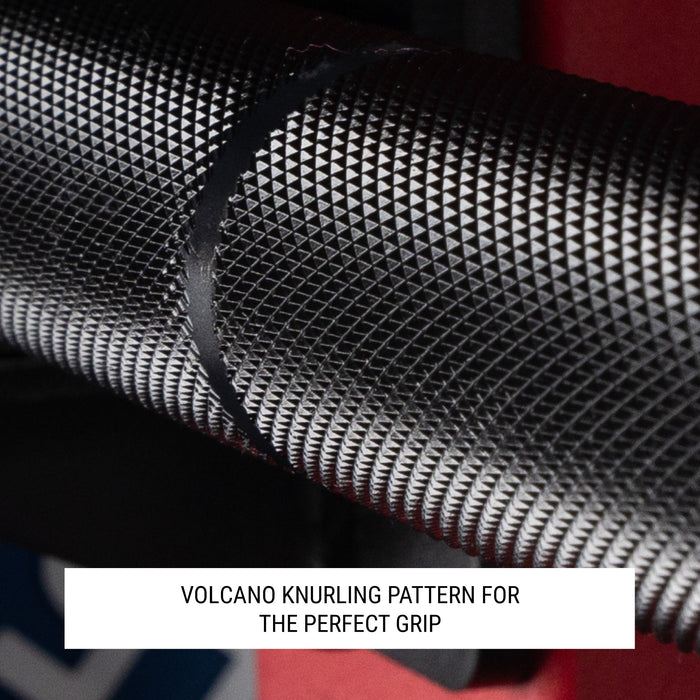 XMARK Catahoula IWF Men’s Training Bar, 190,000 PSI, 28mm Grip, US Cerakote CATAHOULA-RED - Sweatfully
