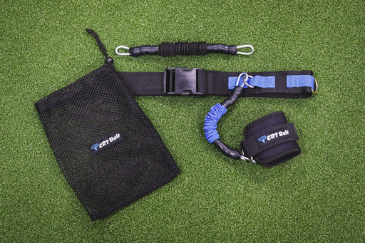 Catcher's Resistance Training (CRT) Belt + Catcher's Zone Mat Bundle - Sweatfully