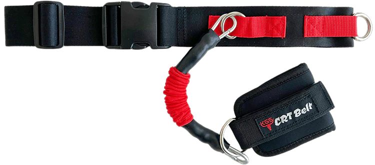 Catcher's Resistance Training (CRT) Belt + Catcher's Zone Mat Bundle - Sweatfully