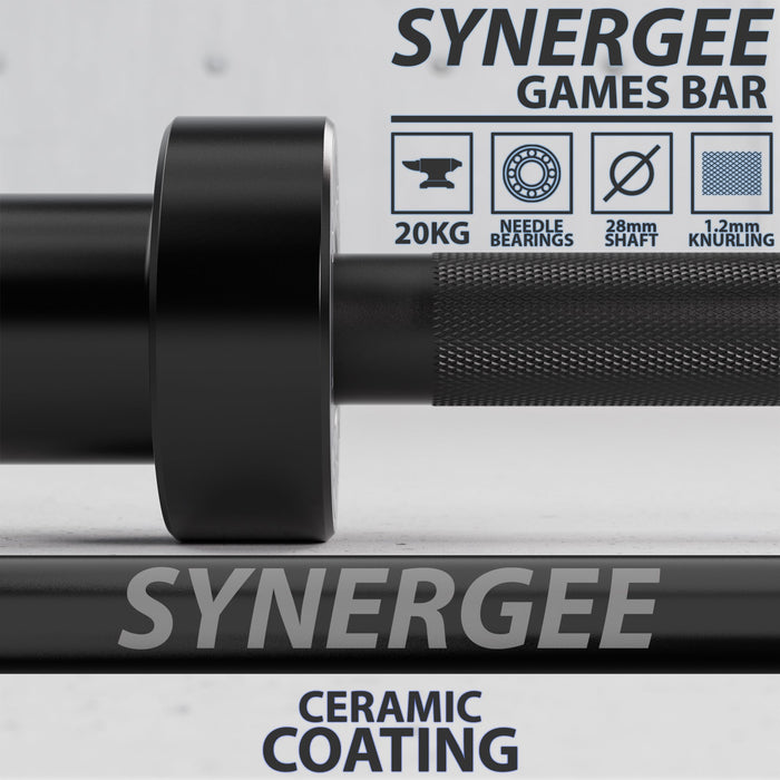 Synergee Games Barbell - Sweatfully