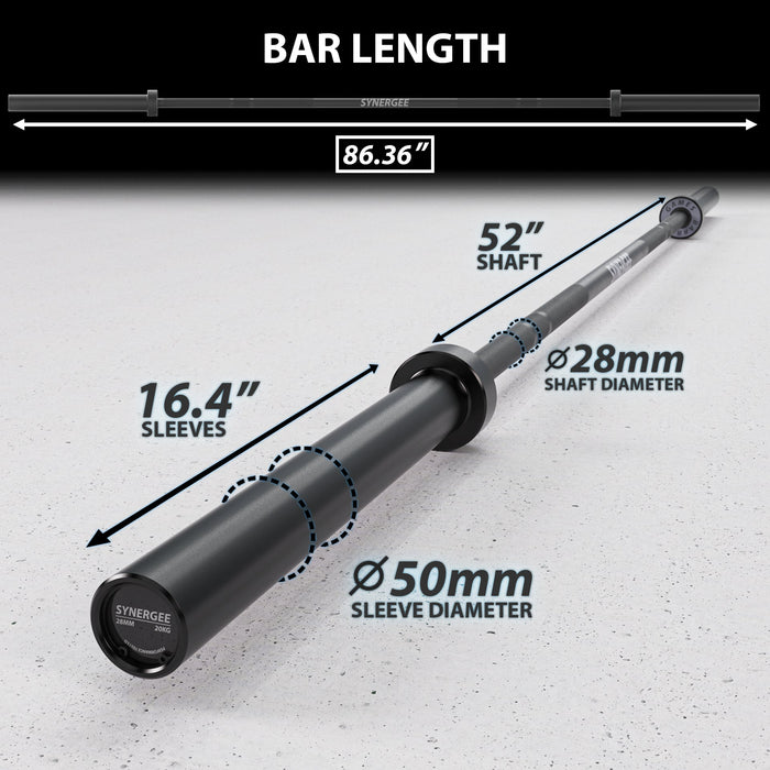 Synergee Games Barbell - Sweatfully