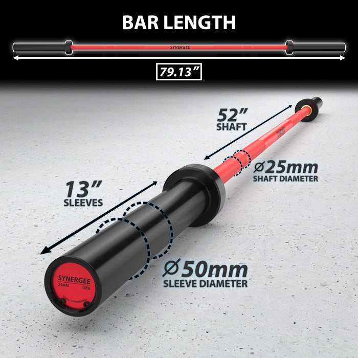 Synergee Games Barbell - Sweatfully