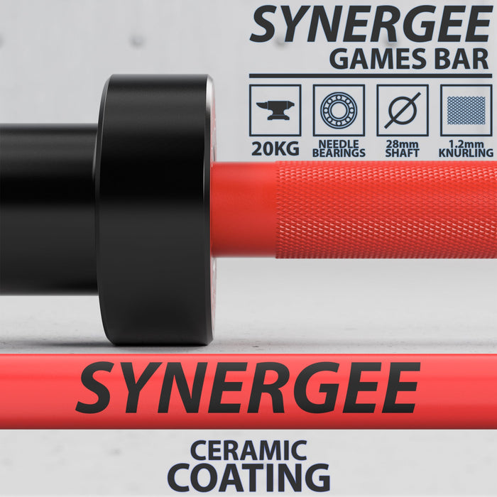 Synergee Games Barbell - Sweatfully