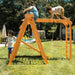 Chestnut 8-in-1 Jungle Gym for Toddlers | Indoor & Outdoor Wooden Playset - Sweatfully
