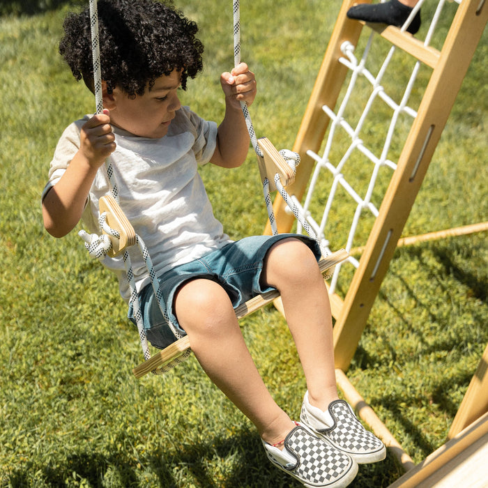 Chestnut - 8-in-1 Jungle Gym for Toddlers - Sweatfully