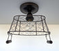 CHICKEN WIRE Farmhouse Ceiling Light - Rectangular - Sweatfully