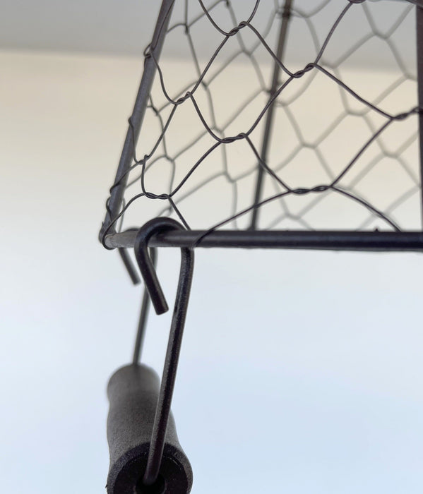 CHICKEN WIRE Farmhouse Ceiling Light - Rectangular - Sweatfully
