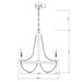 Chokio 6-Light Wood Bead Chandelier - Sweatfully