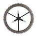 Chouinard 3-Light Natural Wooden Drum Chandelier - Sweatfully