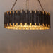 Chouinard 3-Light Natural Wooden Drum Chandelier - Sweatfully