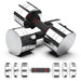 Synergee Adjustable Chrome Dumbbells - Sweatfully