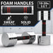 Synergee Adjustable Chrome Dumbbells - Sweatfully