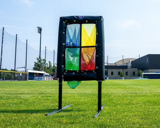 Colored 4 Hole Pitch Target - Sweatfully