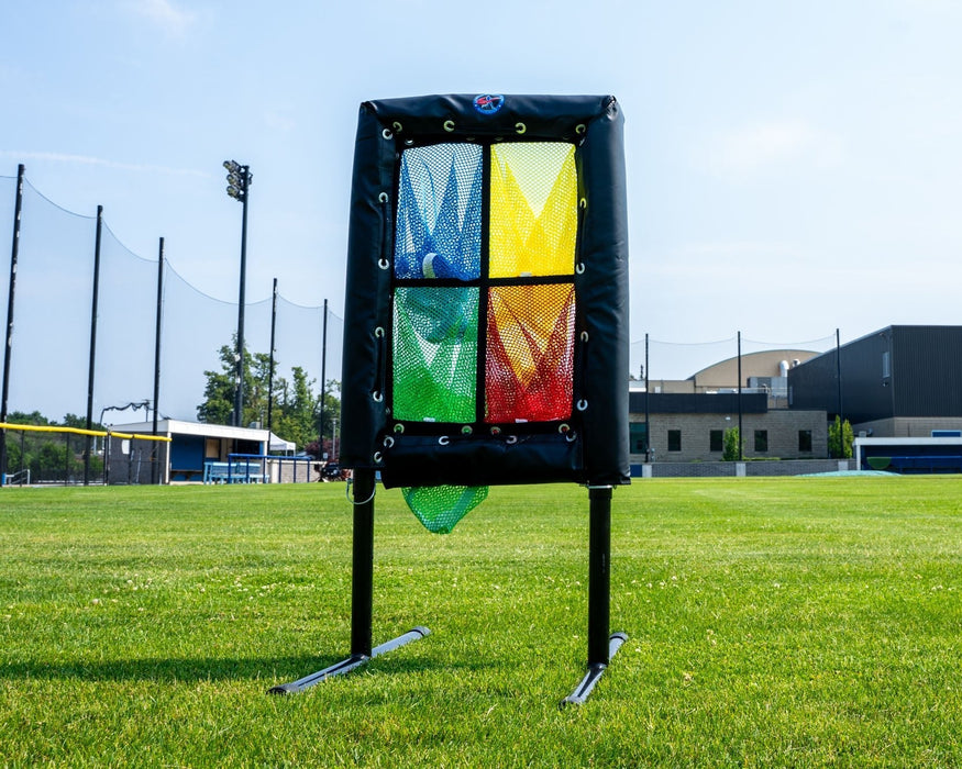 Colored 4 Hole Pitch Target - Sweatfully