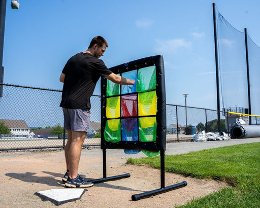 Colored 9 Hole Pitch Target - Sweatfully