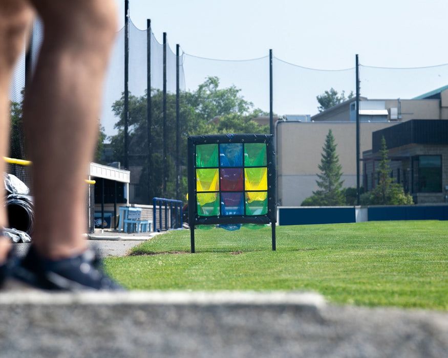 Colored 9 Hole Pitch Target - Sweatfully