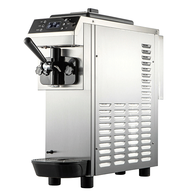 Commercial Single Flavor Soft Serve Ice Cream Machine Maker, 13L/H (94784035) - Sweatfully