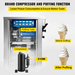 Commercial Single Flavor Soft Serve Ice Cream Machine Maker, 13L/H (94784035) - Sweatfully