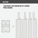 BenchBlokz 2-3-4-5 Bench Board - Medium Density - Sweatfully