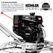 36" Concrete Power Trowel 6HP Kohler Float Pan Screed Edge Cement Finishing Tool - Sweatfully