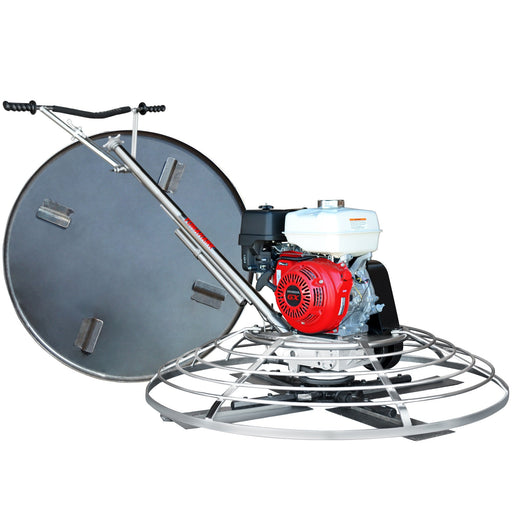 46" Concrete Power Trowel 13HP Honda with Float Pan Cement Finishing Tool - Sweatfully