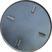 Heavy-Duty Float Pan for Concrete Power Trowels – Premium Steel for Concrete Finishing - Sweatfully