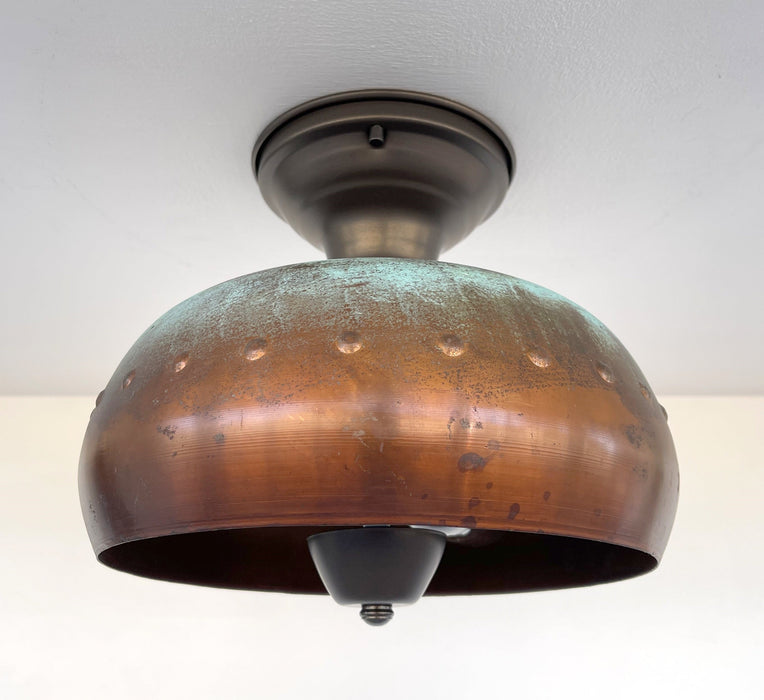 Copper Farmhouse Ceiling Light - Sweatfully
