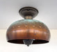 Copper Farmhouse Ceiling Light - Sweatfully